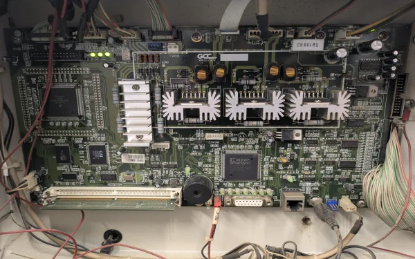 GCC LaserPro mainboard after repair