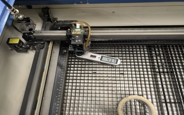 Mercury 3 after service – laser cutter completed